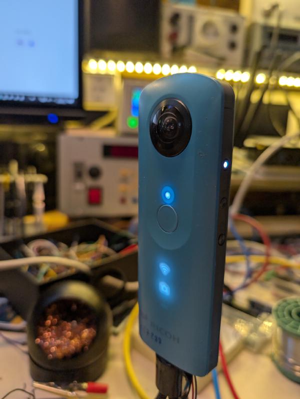 Reviving a gutted Ricoh THETA SC