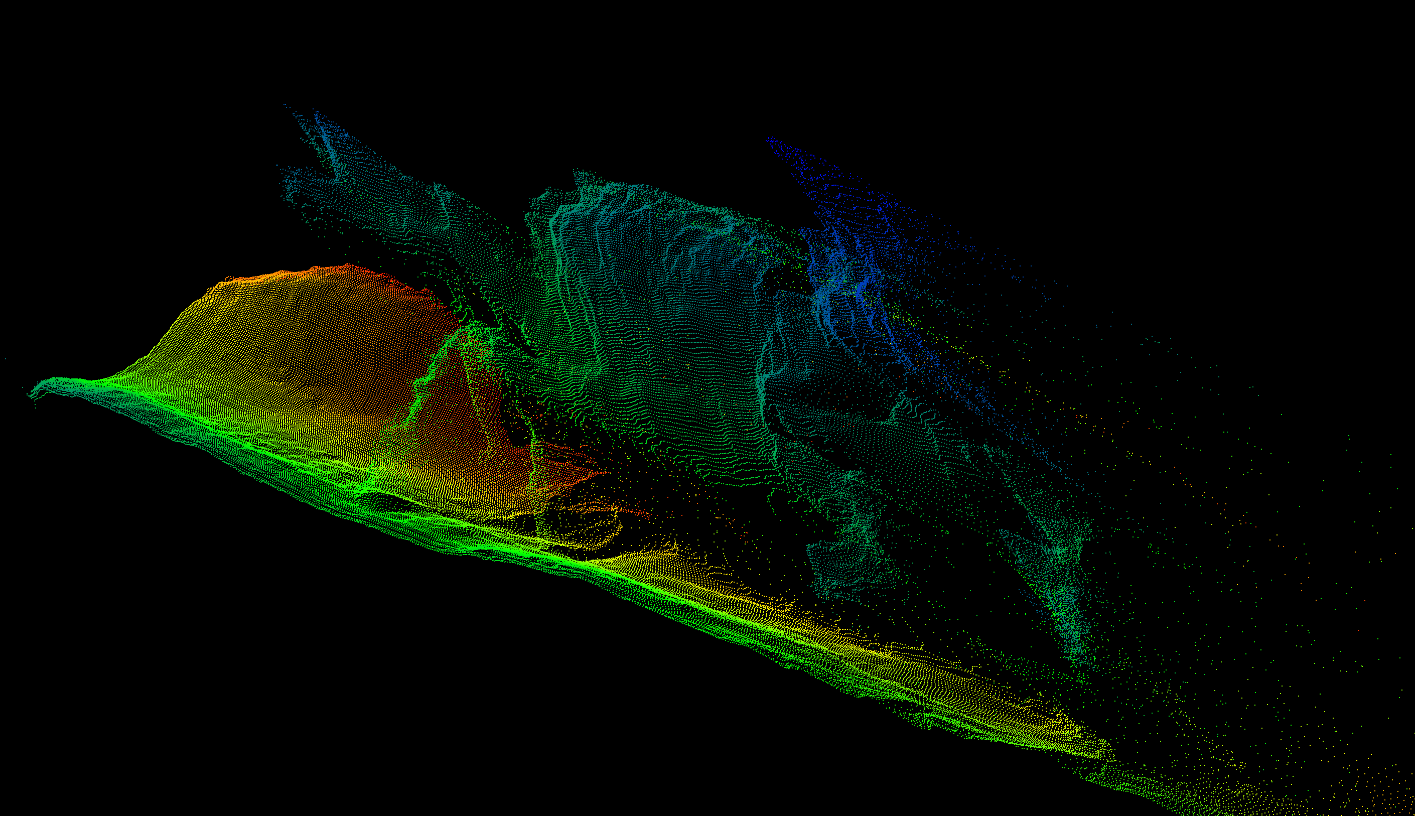 Here should be a point cloud of a Crab